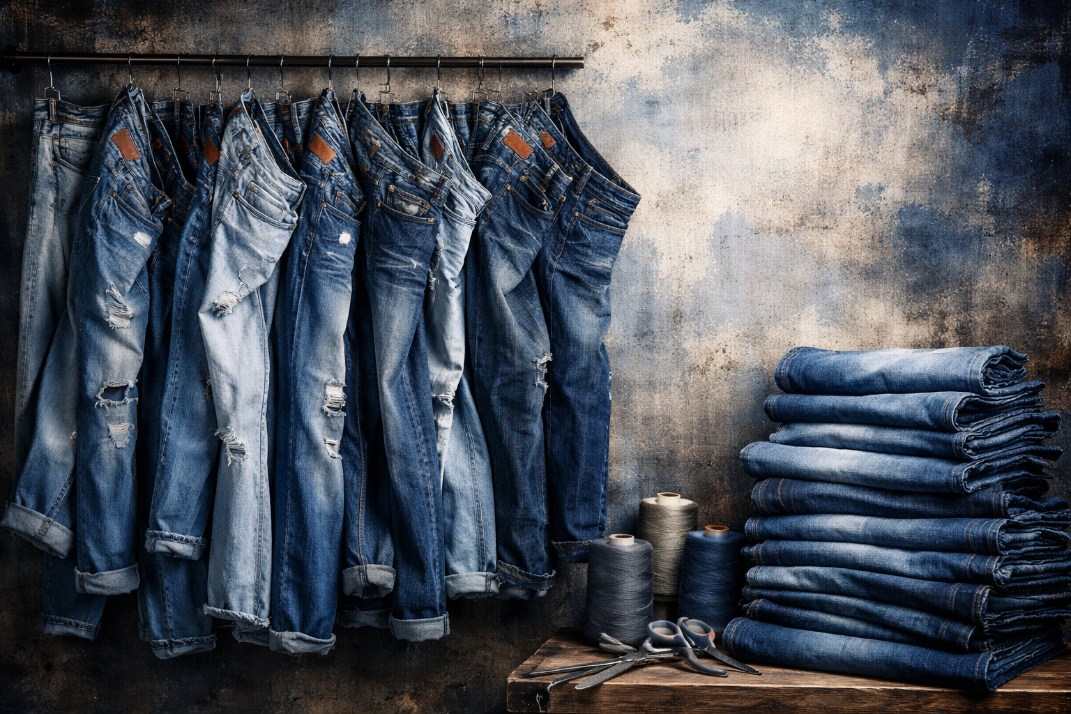 Manufactura de denim profesional